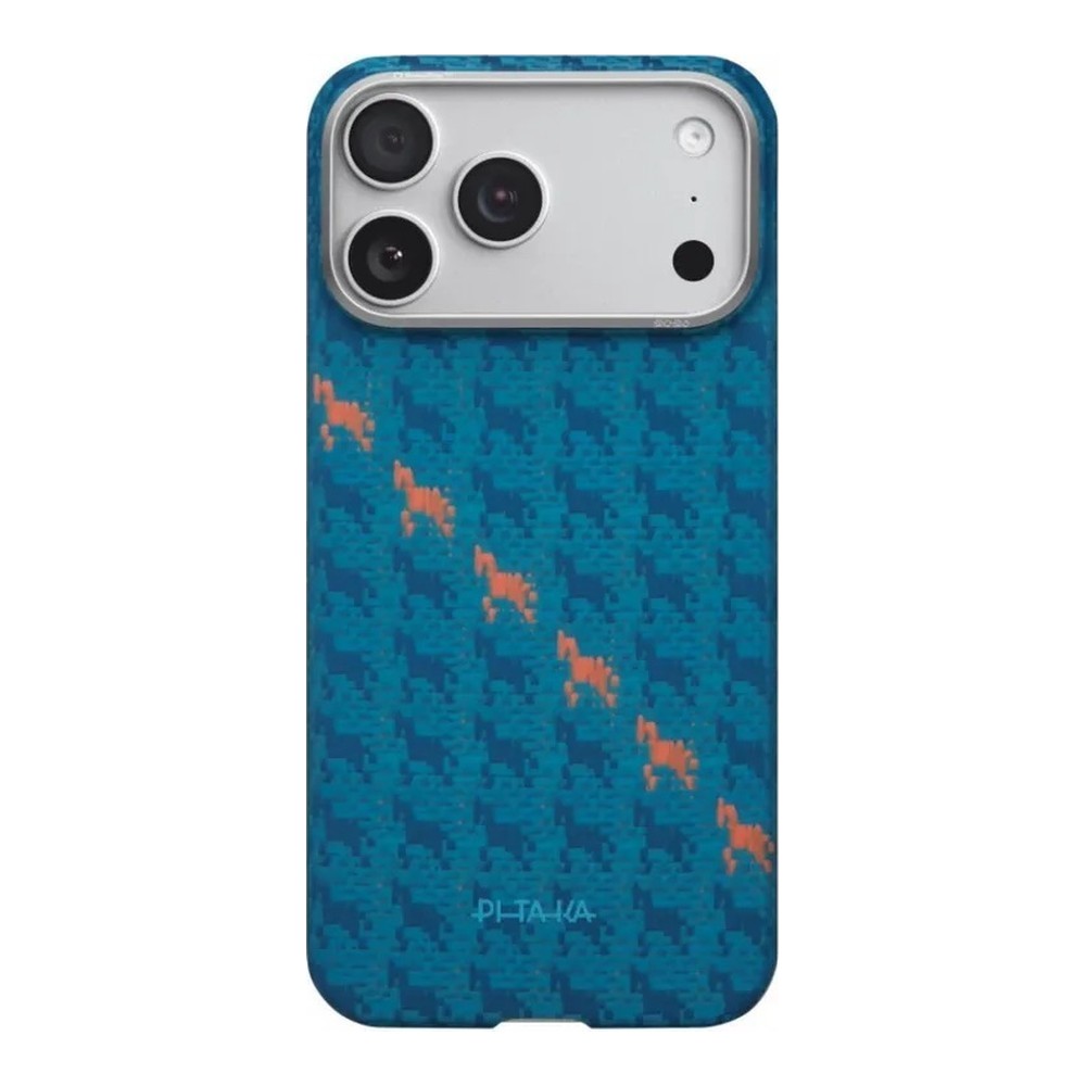 Чехол Pitaka Ultra-Slim Case для iPhone 17 Pro Happiness Rides Amber
