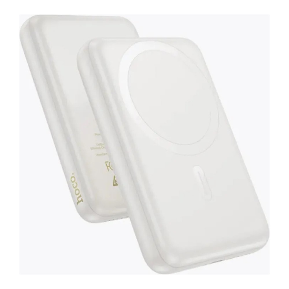 Momax Magnetic Wireless Battery Pack (5000mAh) X Pro White