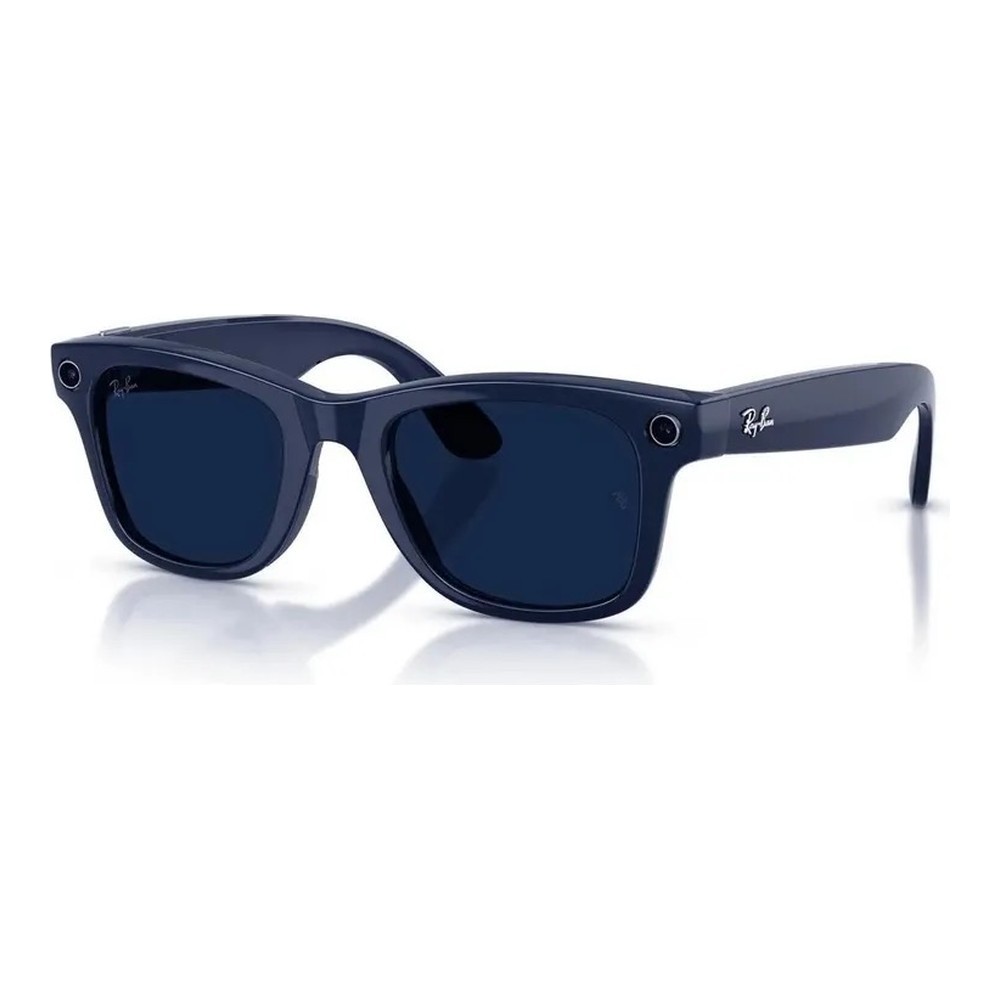 Ray Ban Meta Wayfarer (Gen 2) RW 4012 Shiny Cosmic Blue/Transitions Sapphire S50